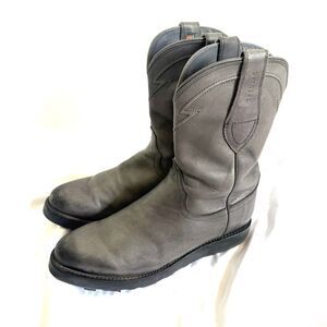 Tecovas x Made In Handmade The Knox Vibram Wedge Sole Boots Men’s Sz 8D VGC